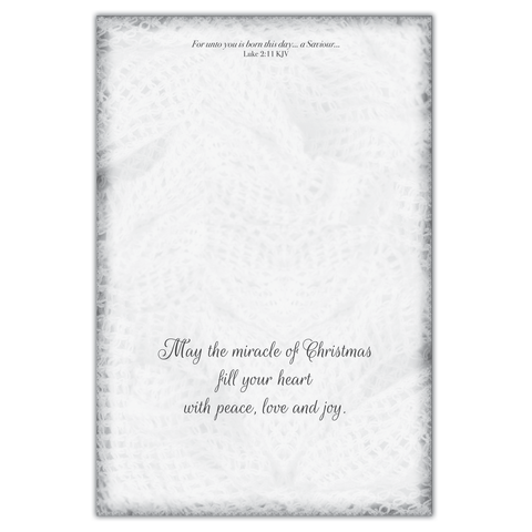 Family Treasures Christmas Stars greeting card with message