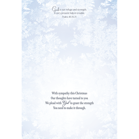 With Sympathy Christmas Boxed Cards FT22717