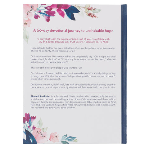 Back Cover of Find Hope Devotional