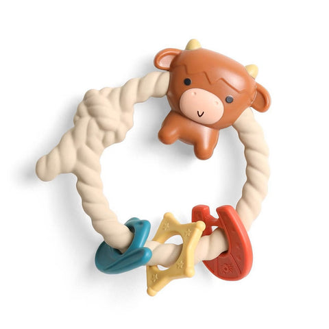 Ritzy Rattle With Teething Rings 1743