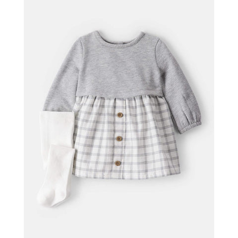 Baby Girls' DayDream Fleece Plaid Dress 1U061510