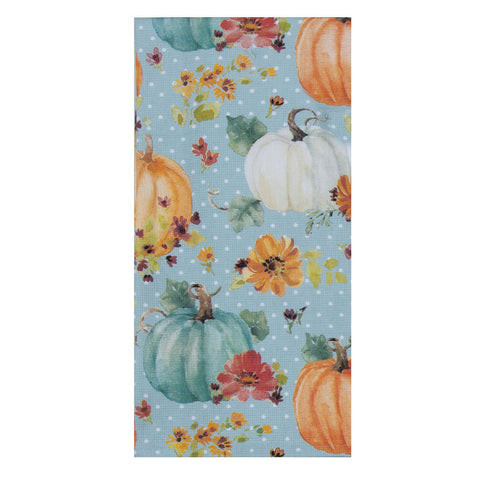 Autumn Joy Pumpkin Toss Dual Purpose Terry Towel H6863