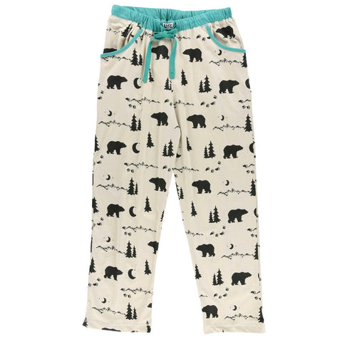 Lazy One Mountain Bear women's pajama pants