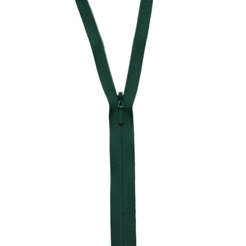 Hunter Green YKK Unique Zipper.