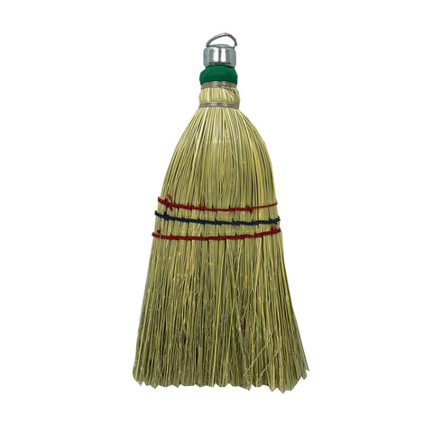 Broomcorn hand whisk broom