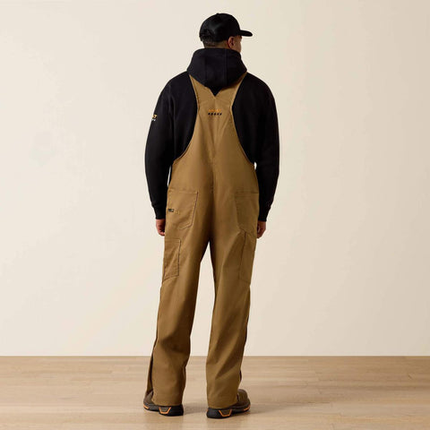 Men's Rebar Duracanvas Khaki Unlined Bib 10036798 B