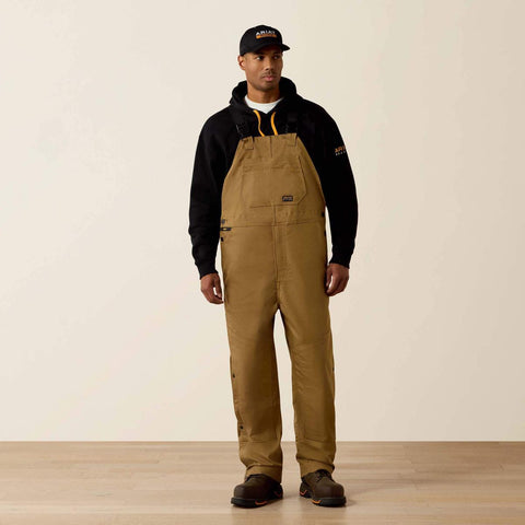 Men's Big and Tall Rebar Duracanvas Khaki Unlined Bib 10036798