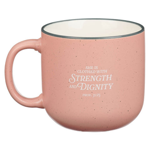 I Love You, Mom Pink Coffee Mug MUG1123
back view