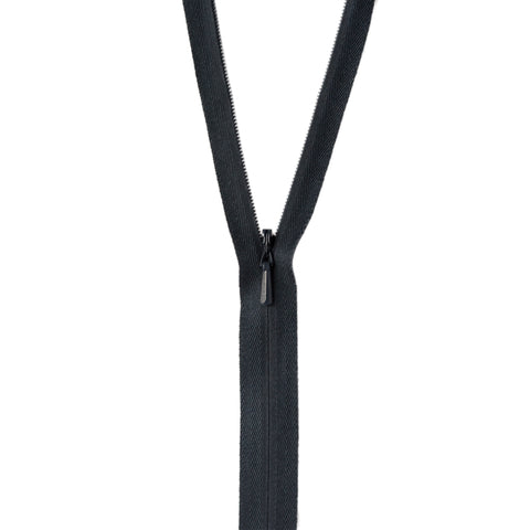 Navy zipper