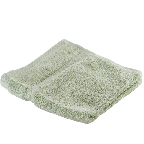 Pacific green washcloth.