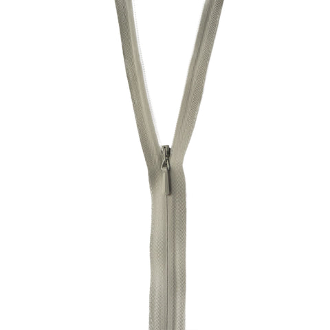 Pearl Gray Invisible Zipper.