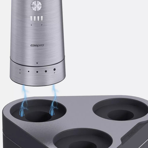 Electric Salt and Pepper Grinder Set QIC-301-6CS