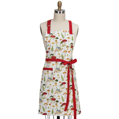 Botanical Mushrooms Chef Apron R8211