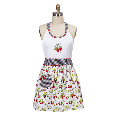Sweet Cherry Hostess Apron R8371