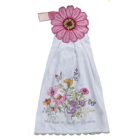 Garden Walk Hangup Towel R8388
