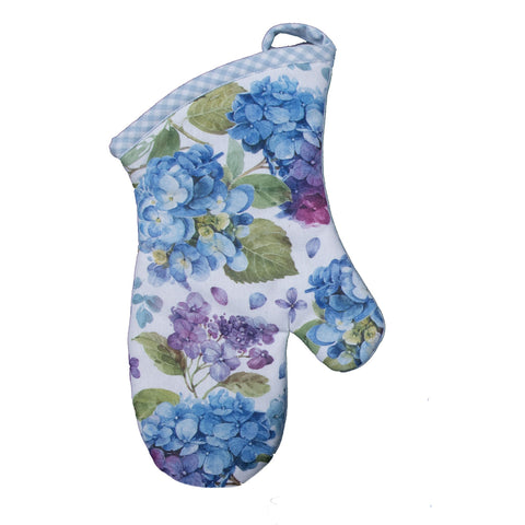Whispers of Blue Oven Mitt R8605