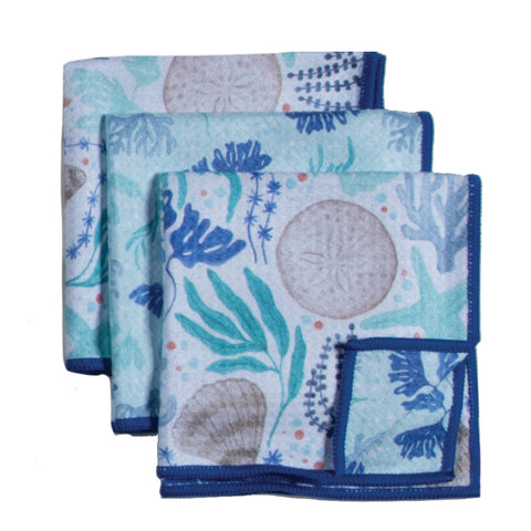 Coastal Currents 3-Pack Earth Dishcloths R8646