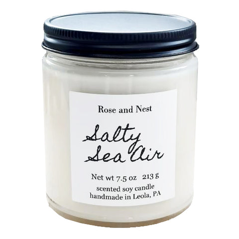7.5 oz Salty Sea Air Soy Candle RN-SSA