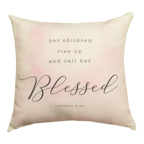 Her Children Rise Up Climaweave Pillow SDHCRI