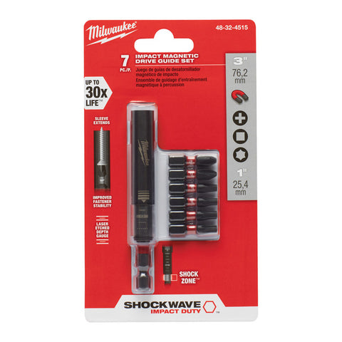 Shockwave Impact Duty Alloy Steel Magnetic Drive Guide Set (7-Piece)