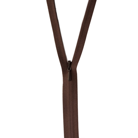 Sable Brown YKK Unique Zipper.