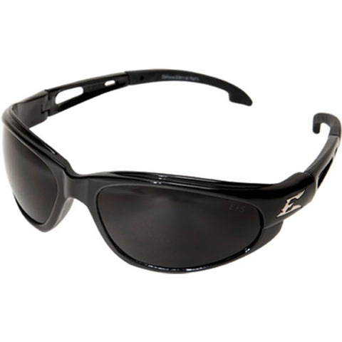 Safety Glasses, Black/Smoke Lens