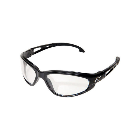 Saftey Glass Black/Clear Lens