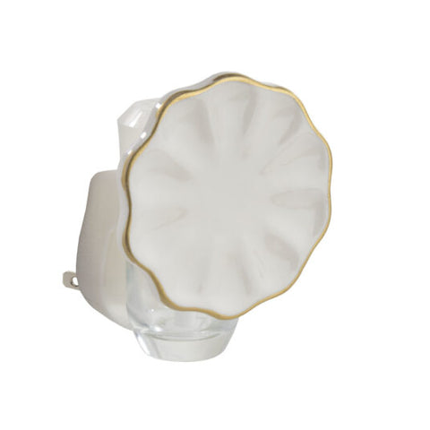 Scalloped WallScents Pluggable Fragrance Warmer WSSLP