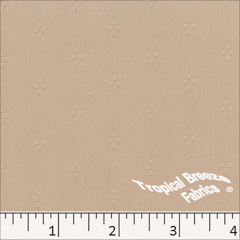 almond, Tirzah Polyester Fabric 075612