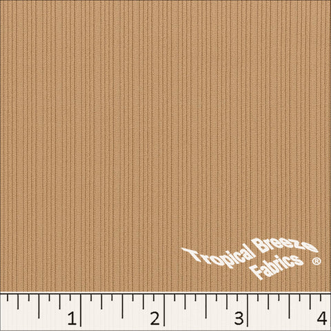 amber, Ideal Rib Knit Polyester Fabric 32351