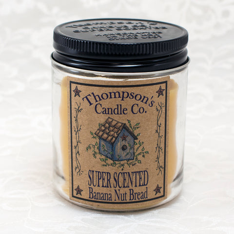 Banana nut bread candle