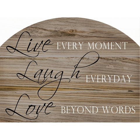 Spring & Summer Outdoor Plaque Barnwood Love