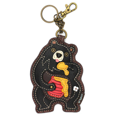 bear, Key Fob Coin Purse 806