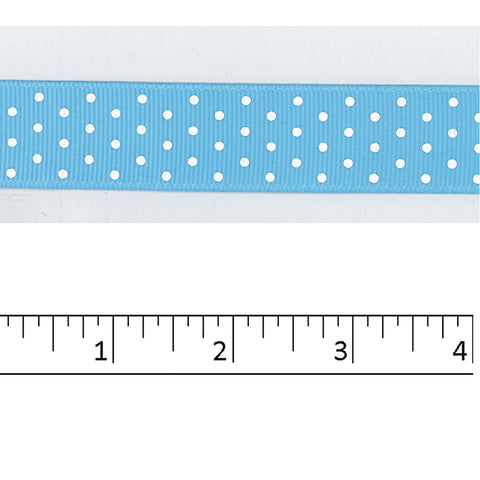 White dots on Light Blue
