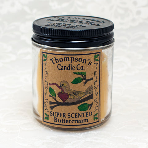 Buttercream candle