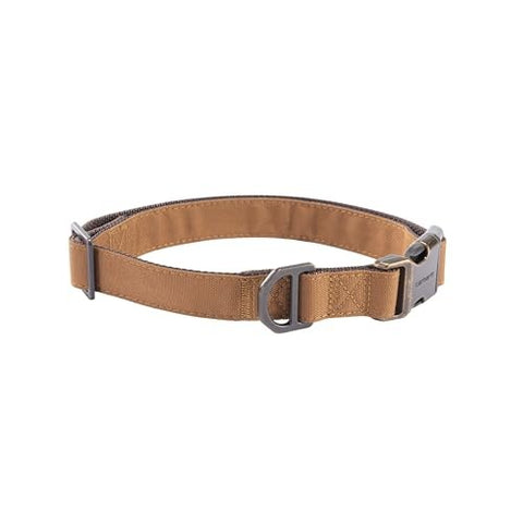 Carhartt canvas Field Dog Collar in Carhartt brown
