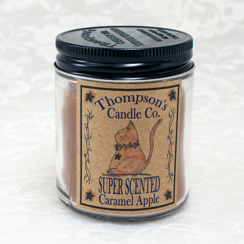 Caramel apple mini jar candle