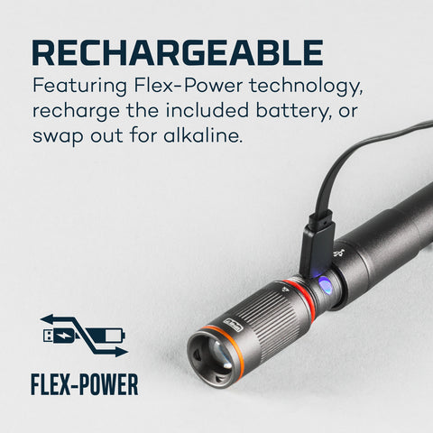 Charging a NEBO Columbo Flex 250 pen light