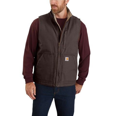 Dark brown Carhartt vest