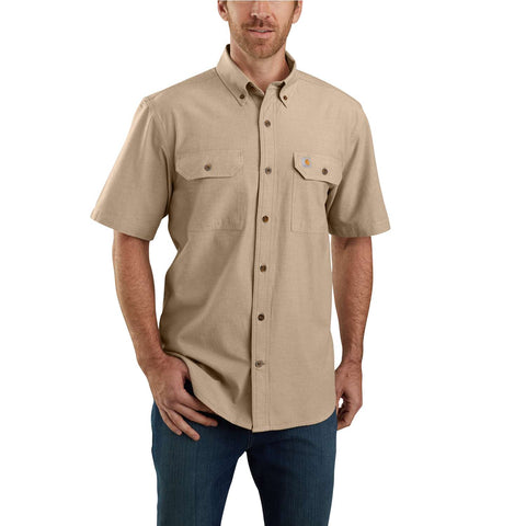 Dark tan Carhartt work shirt
