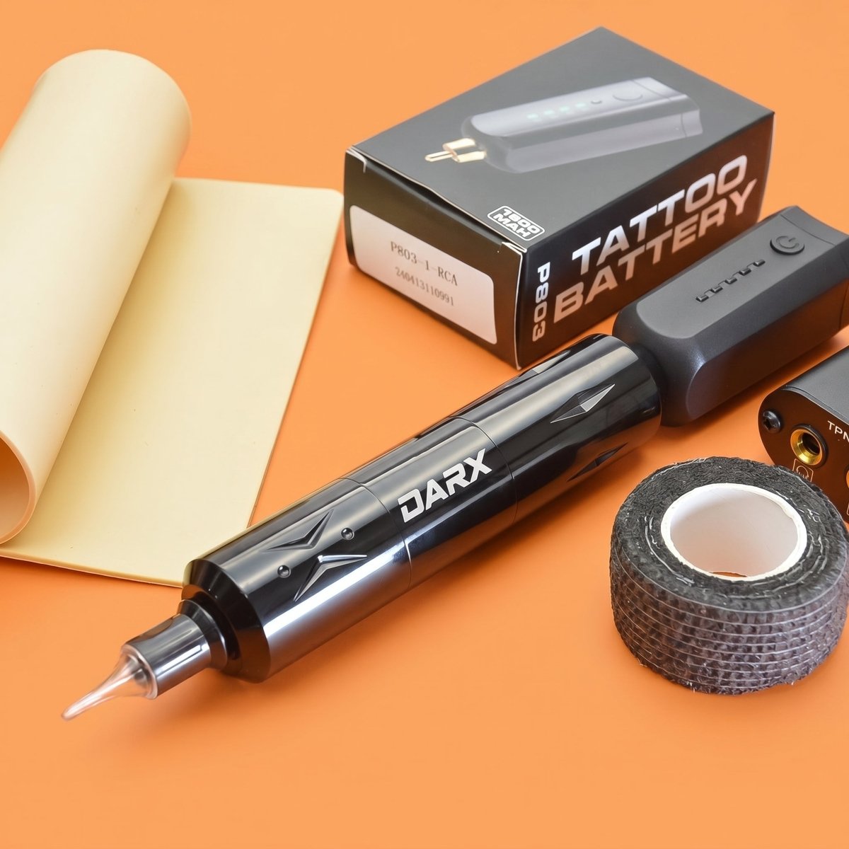 Darx Wireless Tattoo Pen Kit with Tattoo Printer - Tattoo Unleashed