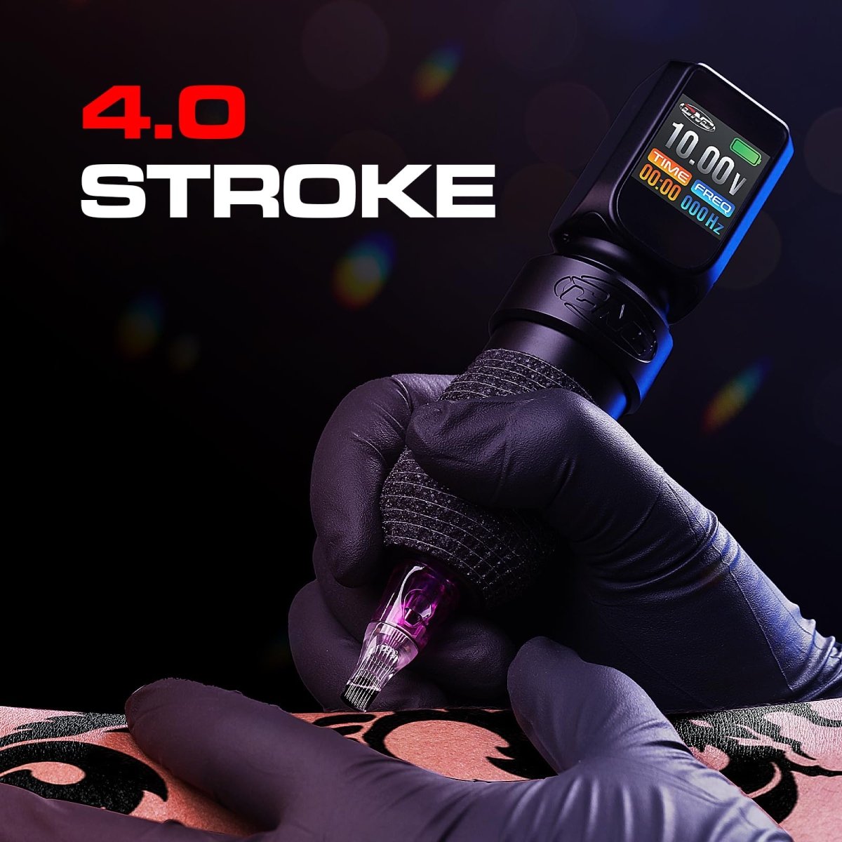 E77PRO - 1 Wireless Tattoo Pen Machine - Tattoo Unleashed