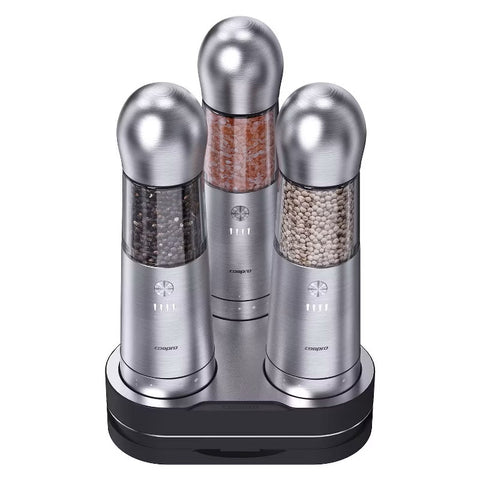Electric Salt and Pepper Grinder Set QIC-301-6CS
