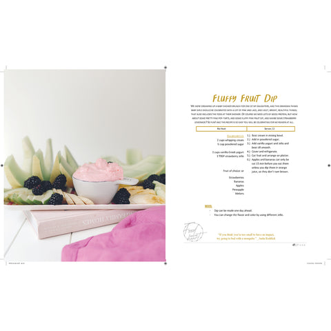 fruit dip recipe, Food from the Heart Cookbook 2