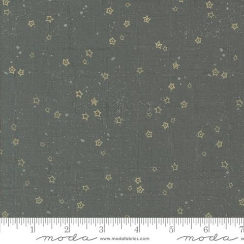 gray, Forged Found and Hand Me Down Collection Stardust Cotton Fabric 45637 
