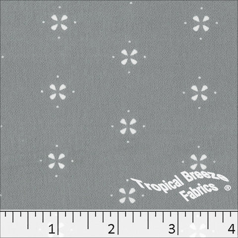 gray, Koshibo Print Polyester Fabric 048615