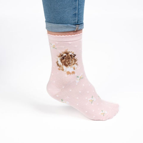 grinny pig, Children's Stitched Socks