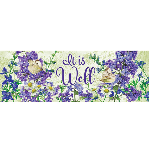 Custom Decor Signature Sign showing it is well