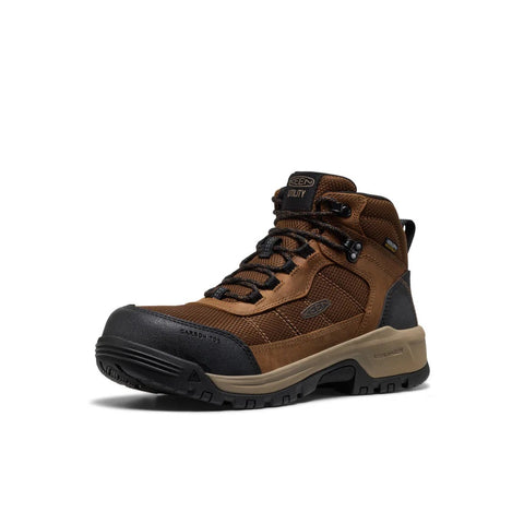 Keen men's Skokie Carbon Safety Toe Hiker Boot profile view
