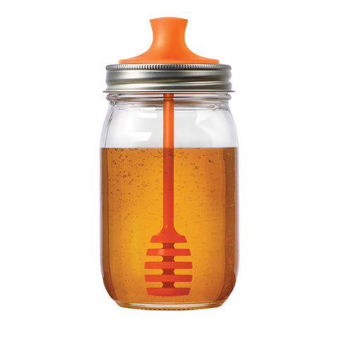 Honey Dipper Mason Jar Lid 82623